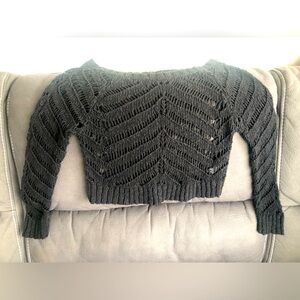 Knit Crop Sweater by Marciano.